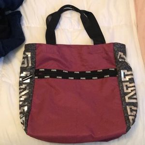 PINK tote bag